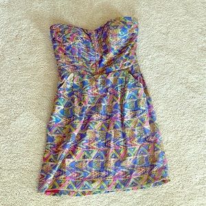 Mini strapless dress from South Moon Under